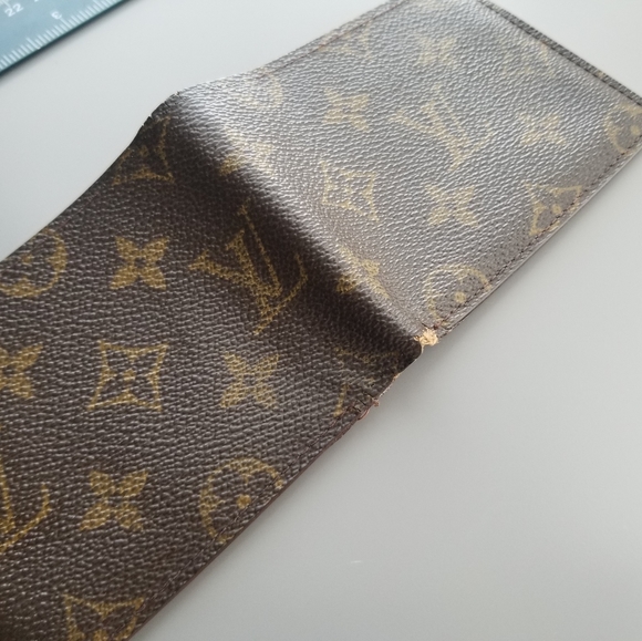 Louis Vuitton LV Vintage Men's Bilfold Wallet Signature/Spain - Picture 4 of 16